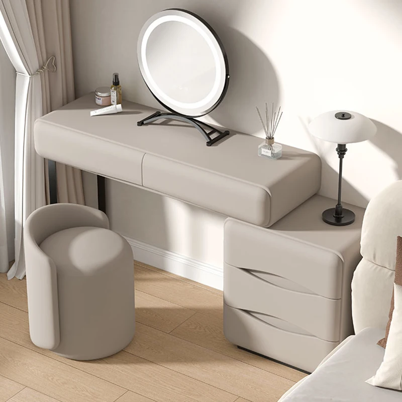 

Jewelry Nordic Vanity Dresser Quality Elegant Trendy Makeup Table Unique Simple Table Women Service Muebles Hotel Furniture