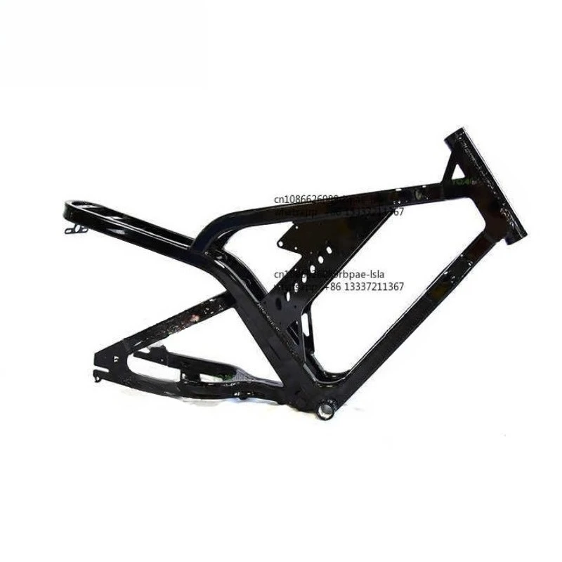 Customization 20inch  Tire DIY Mountain Chopper Bicycle Frame Aluminum Electric Bicycle Kit E-Bike Dirt Frame Parts
