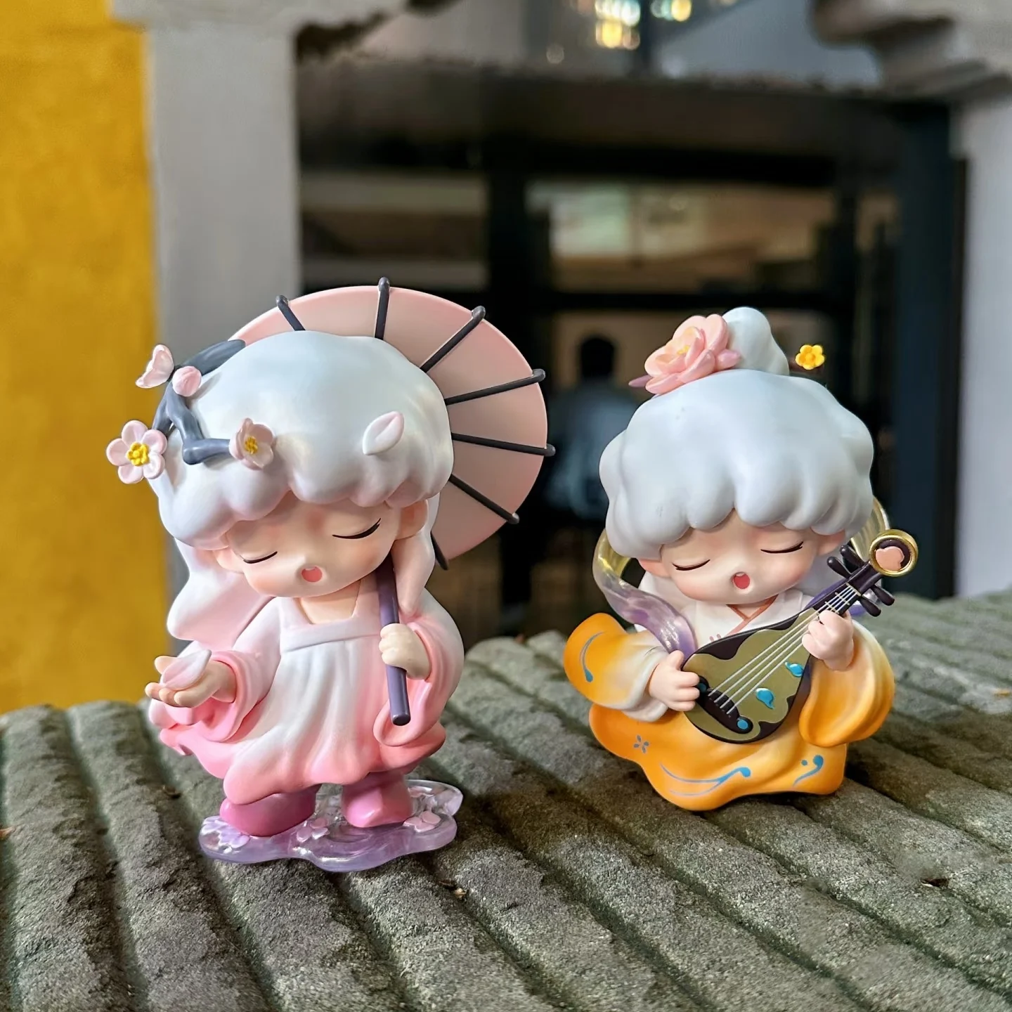 

Original New Trendy Play Blind Box Chinese Style Series YUMO Yunmeng Zhiyi Handmade Model Ornament Girl Gift Toy customized