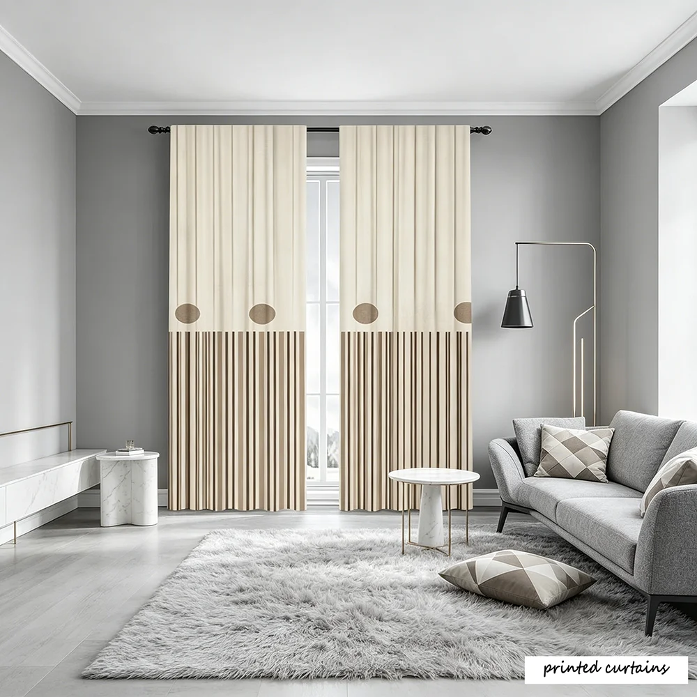 2 Stück, Cremeweiß & Hellbraun – Blackout Curtain Nursery Bewertung und Preis