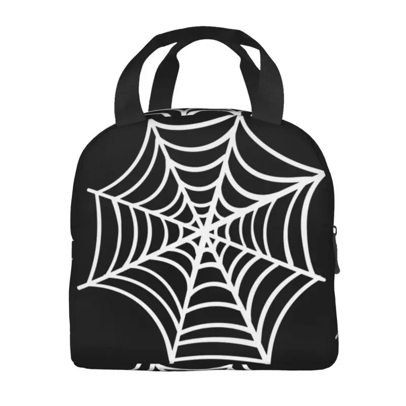 Spider web Insulated Thermal Bag Lunch bag Foods Drink Storage Leakproof Picnic Camping Bags Box beach