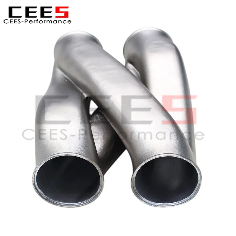 CEES Z Pipe for All Car Models 2.5 Inches/2.75 Inches/3 Inches Stainless Steel Exhaust System Increase Motivation