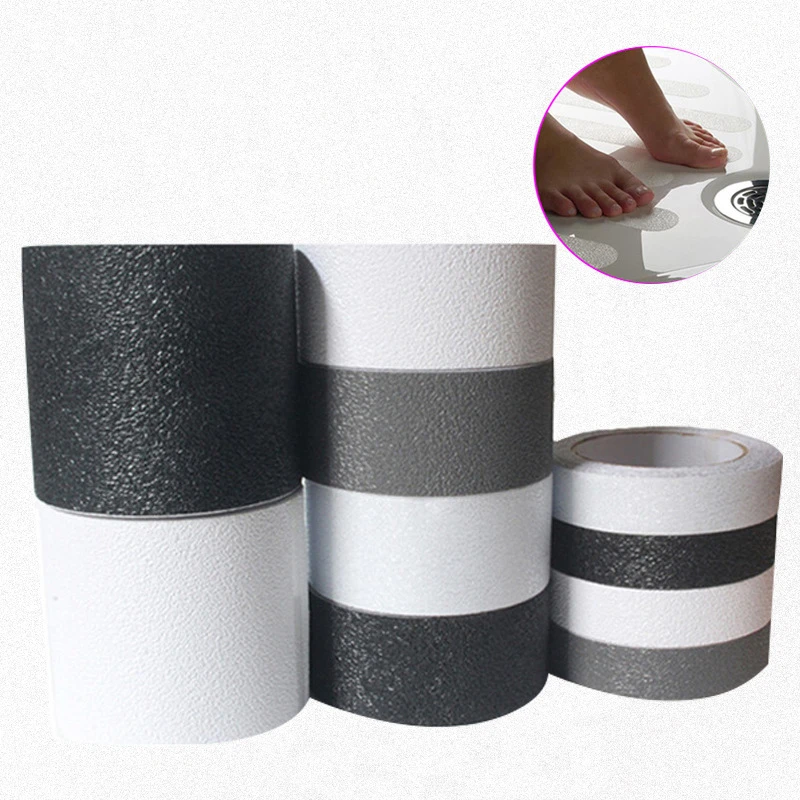 Anti slip Tape Outdoor PEVA Rubber Anti Slip Stickers Anti Safety Traction Tape Stairs Floor Safety Tread Step Anti Slip Strips