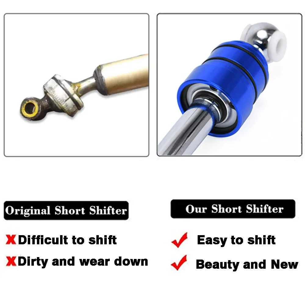 Short Shifter Quick Gear Kit Quicker Shift for BMW E30 E36 E46 E39 M3 M5 Z3 325 Short Shifter Gear Shift Knob