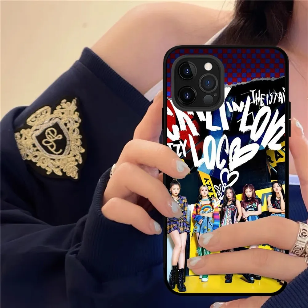 Hot Kpop group-ITZY Phone Case Silicone Soft for iphone 15 14 13 12 11 Pro Mini XS MAX 8 7 6 Plus X XS XR Cover