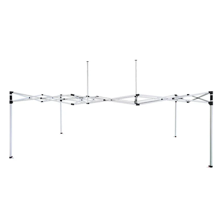Aluminum Alloy Hexagon Tent Pole Frame for Outdoor Camping Canopy Shelter 3x4.5m Thickened Portable Foldable Event Support