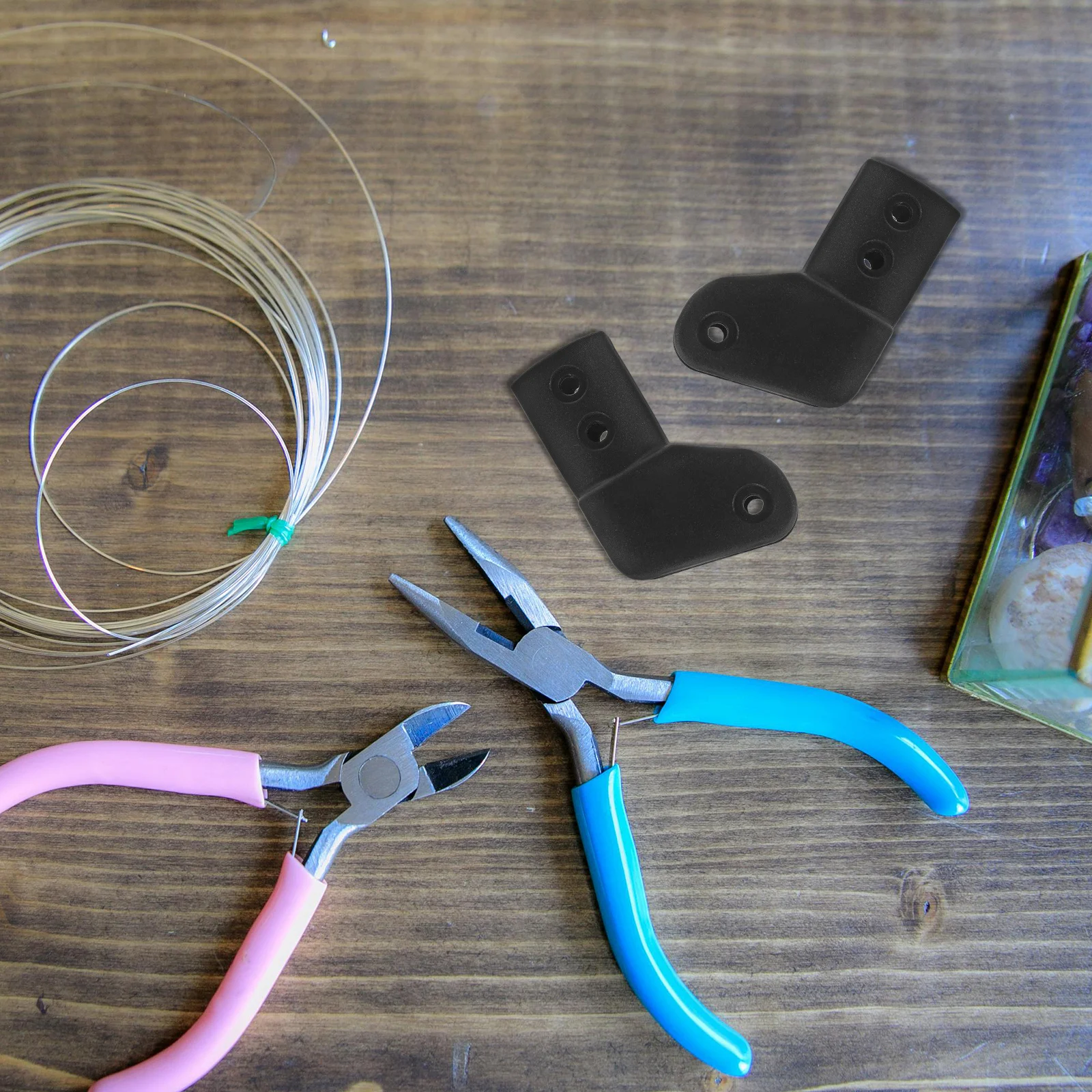 

8Pcs Folding Bed Connector Tube 22Mm Heavy Duty ABS Outdoor Camping Hiking Travel Portable Bed Stability Enhancement Adapter