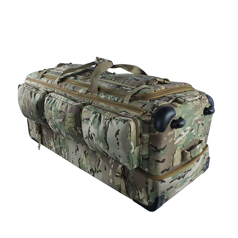 

Outdoor Tactical Suitcase 511 Portable Heavy Duty Roller Trolley Case Military Fan Equipment Storage Suitcase