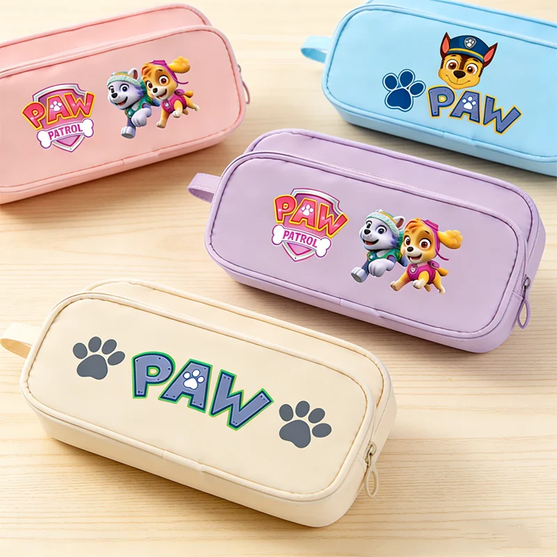 

Paws Patrol Large Capacity Pen Box Student Pencil Case Cute Multi-layer Storage Bag Holder Pouch Back School Stationery Supplies