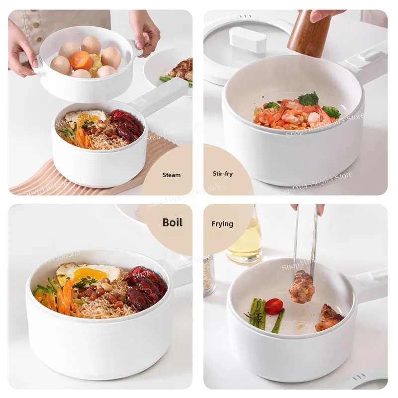 電気調理鍋、小型電気鍋、多機能小型白鍋、電気中華鍋