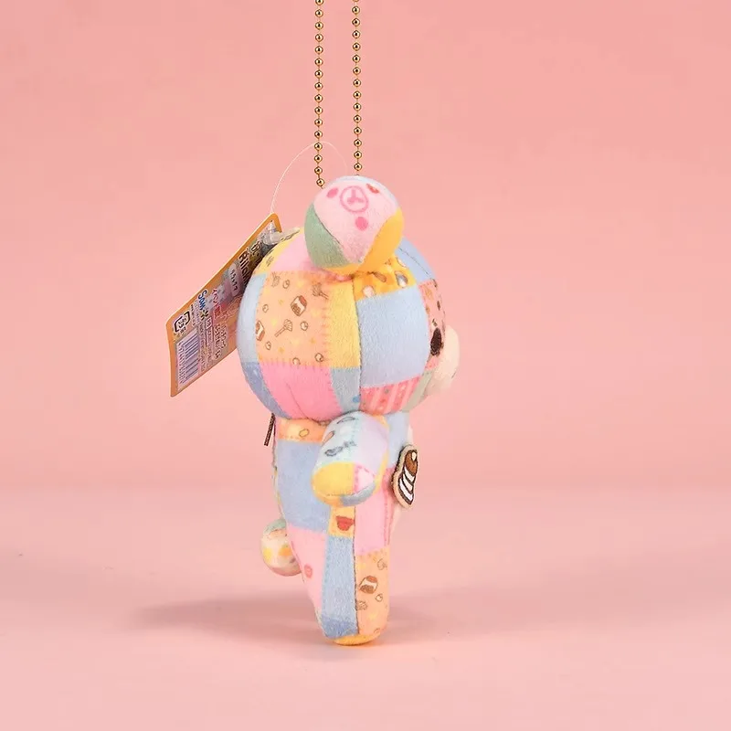Leuke cartoon Rilakkuma ‌ Pluche hanger zachte sleutelhanger Kawaii rugzak hanger ornament kinderspeelgoed vrienden kerstcadeau