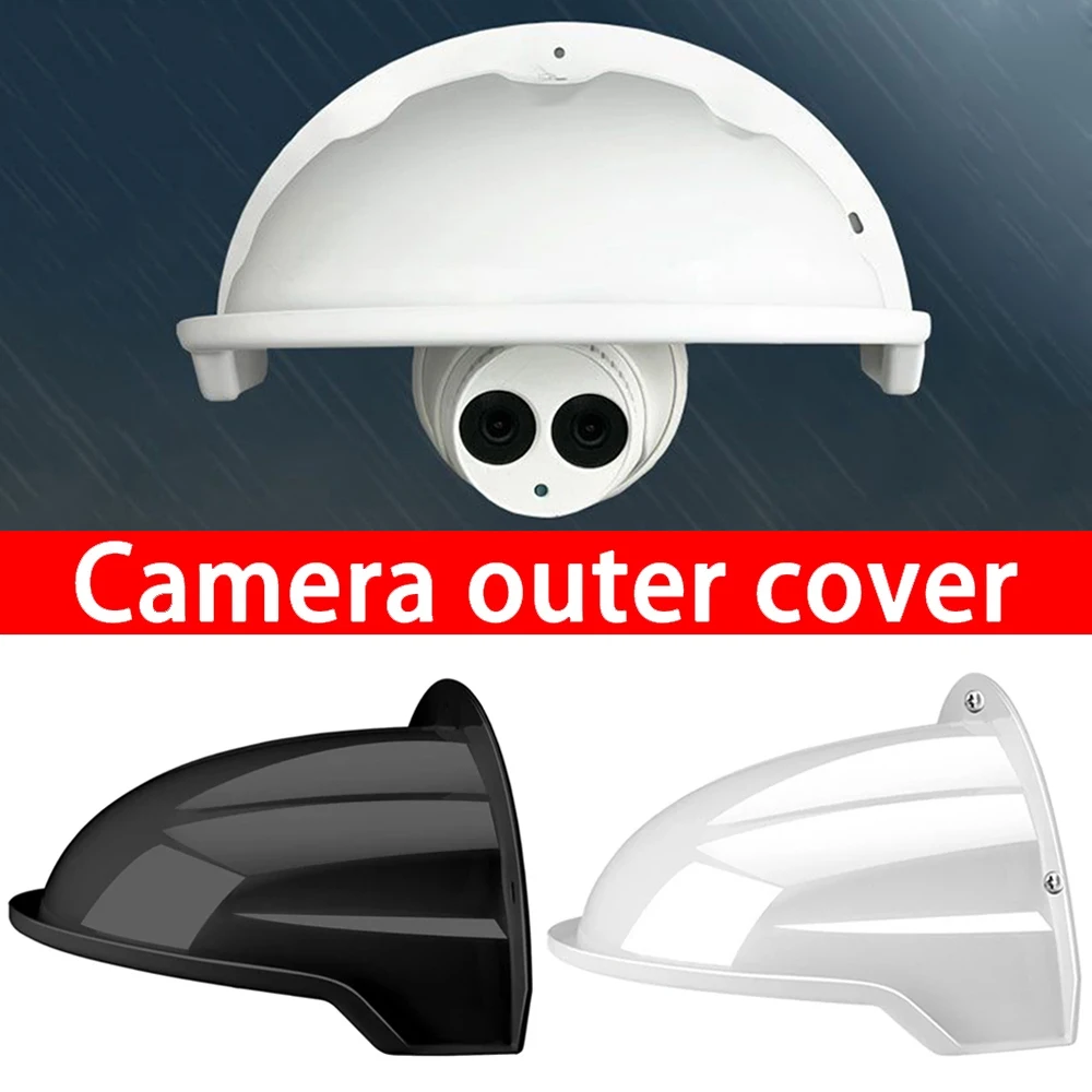 

Universal Sun Rainproof Camera Cover Shield Outdoor Camera Shield Dome Cover Sunshade Waterproof Security Protection Case Shell