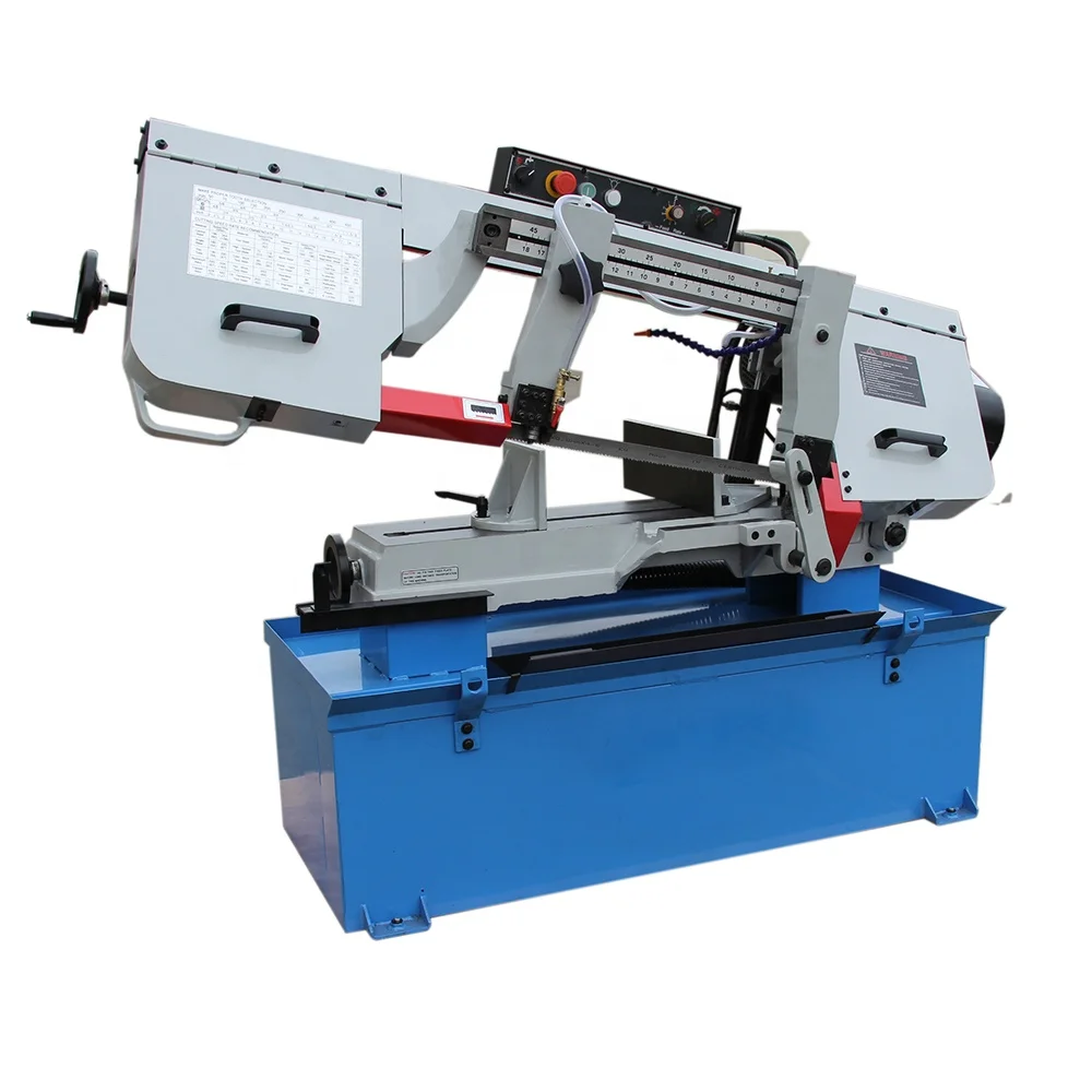 BS-1018B 10 inch Metal cutting Band Saw, sierra d cinta, saw machinery V-belt Drive