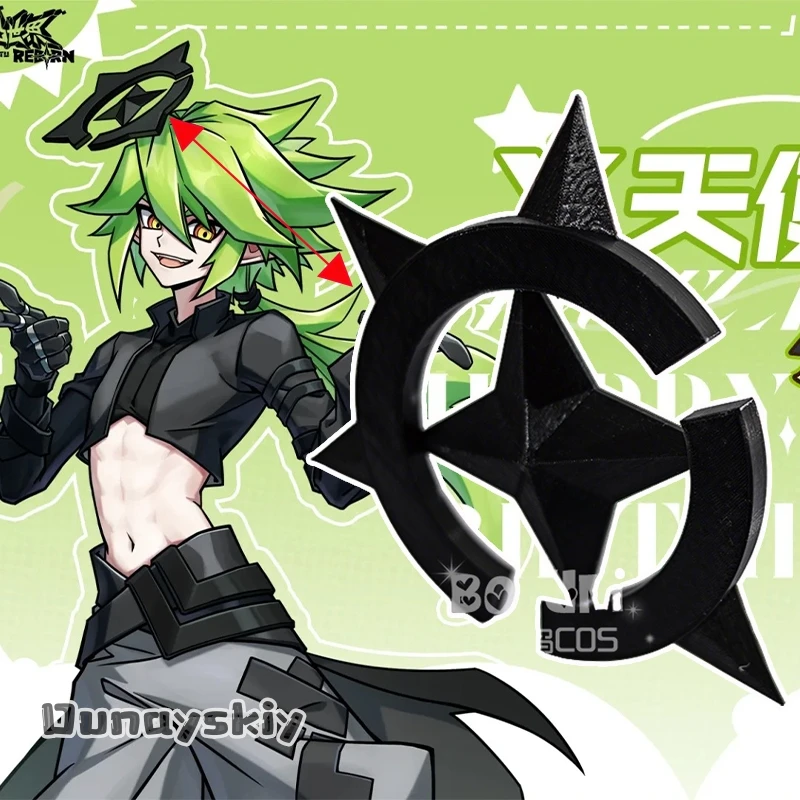 

Anime AOTU Xander Cosplay Costume Headwear Prop Character Outfit Halo Headpiece 30-40CM Halloween Christmas Party {Amanda Cos}