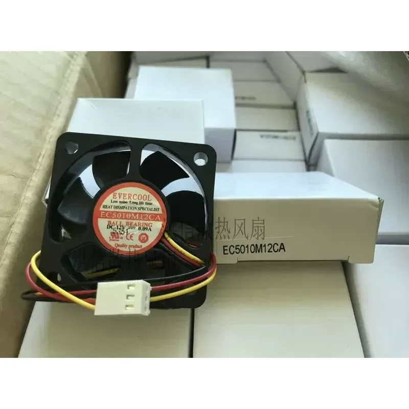 XINYI New Original EVERCOOL Agile Cold EC5010M12CA DC12V 0.09A Silent CPU Fan for Computers