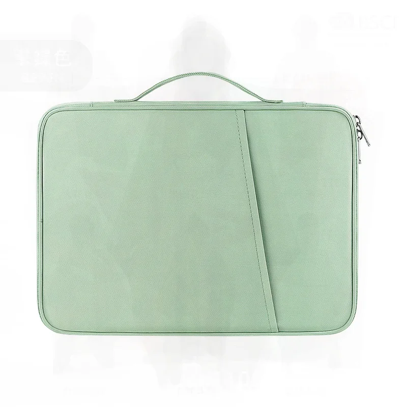 

Nylon Waterproof Laptop Bag for Men And Women Drop-Resistant Breathable Seismic Apple Tablet Case Unisex Urban Minimalism Fresh