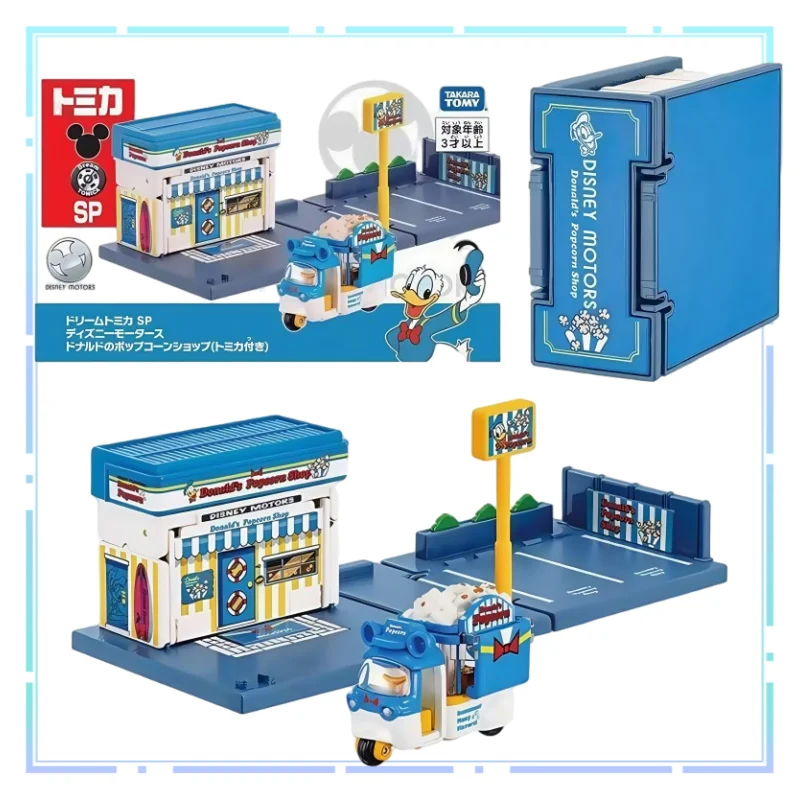 

TOMY Town Series Alloy Car Track Scene Set Simulation Collection Vehicle TOMICA Decorative Ornaments Cartoon Festival Gifts