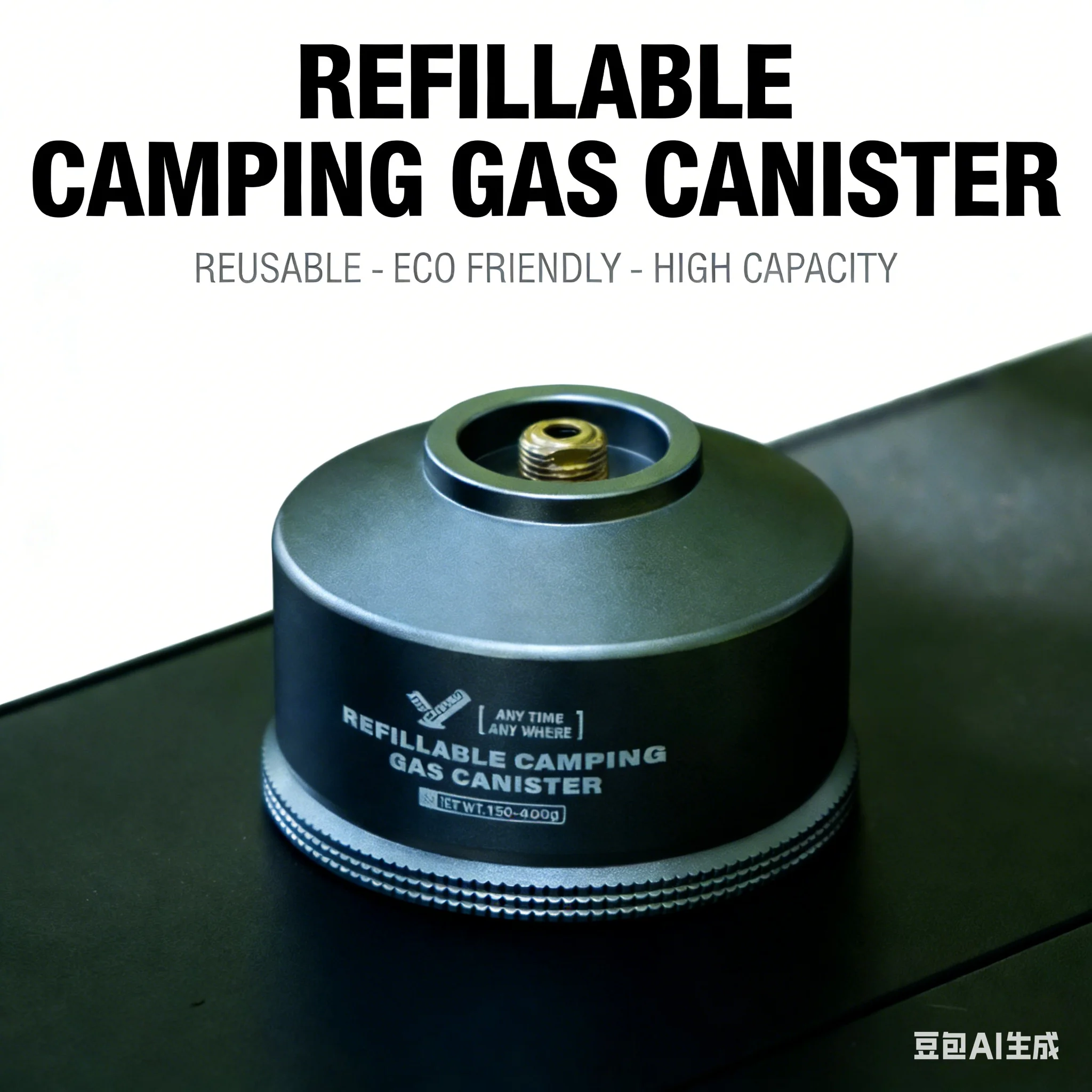 Cartucho de Gas para lata de Camping, contenedor de almacenamiento de Gas de repuesto portátil para exteriores, estufa de Camping, propano butano