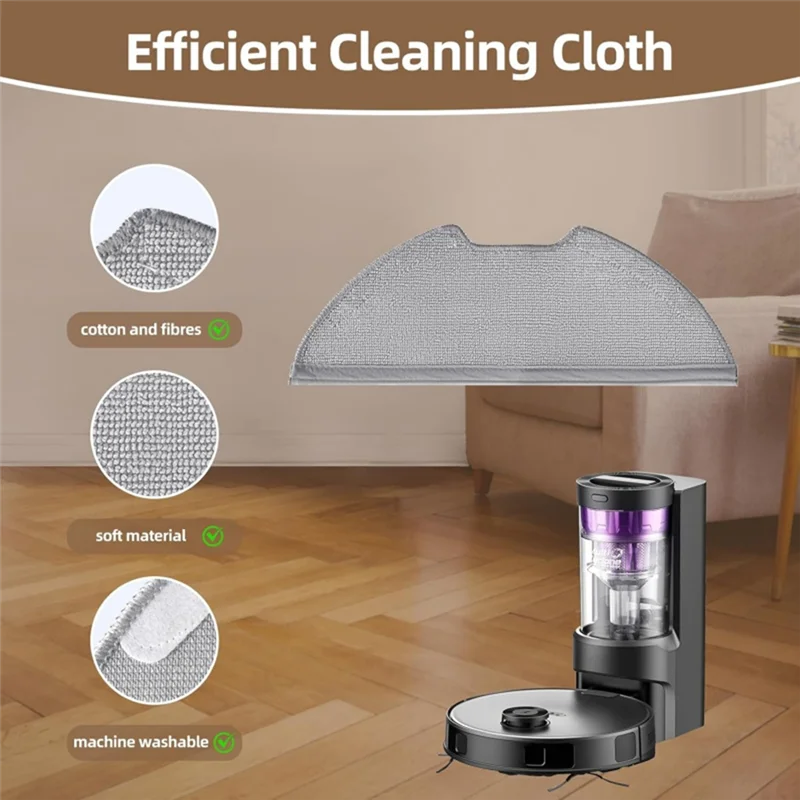 ABZA-brosse latérale principale filtre Hepa pour Midea M9/VCR S10 Plus/Eureka E20 Plus Nere10s E10S/Obode A8 accessoire