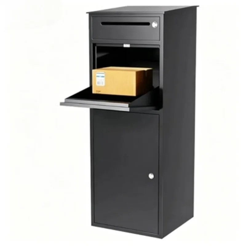 Outdoor Doorstep Delivery & Pickup Box | 96x42x30cm, Household Private Parcel Cabinet