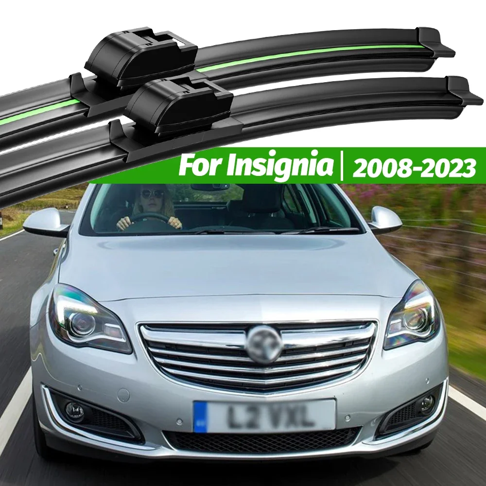 

For Opel Insignia A B 2008-2023 2pcs Front Windshield Wiper Blades 2009 2012 2014 2016 2019 2020 Windscreen Window Accessories