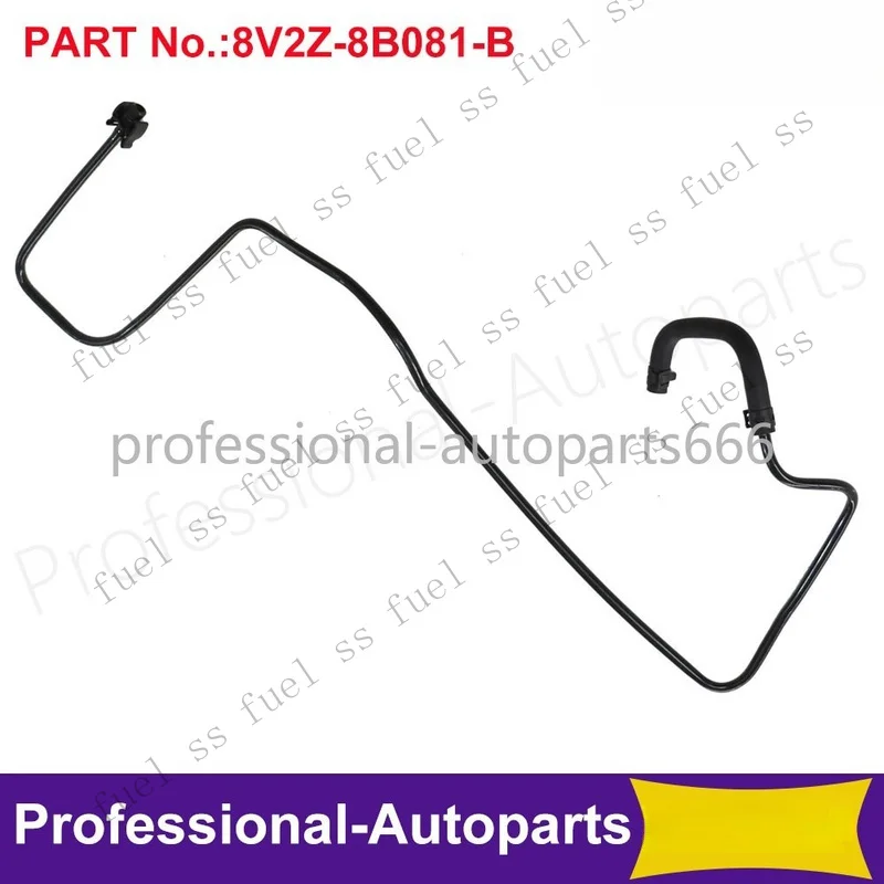 S+ Upper Engine Coolant Pipe Overflow Hose Fits For 2011-2019 Ford Fiesta 1.6L-L4
