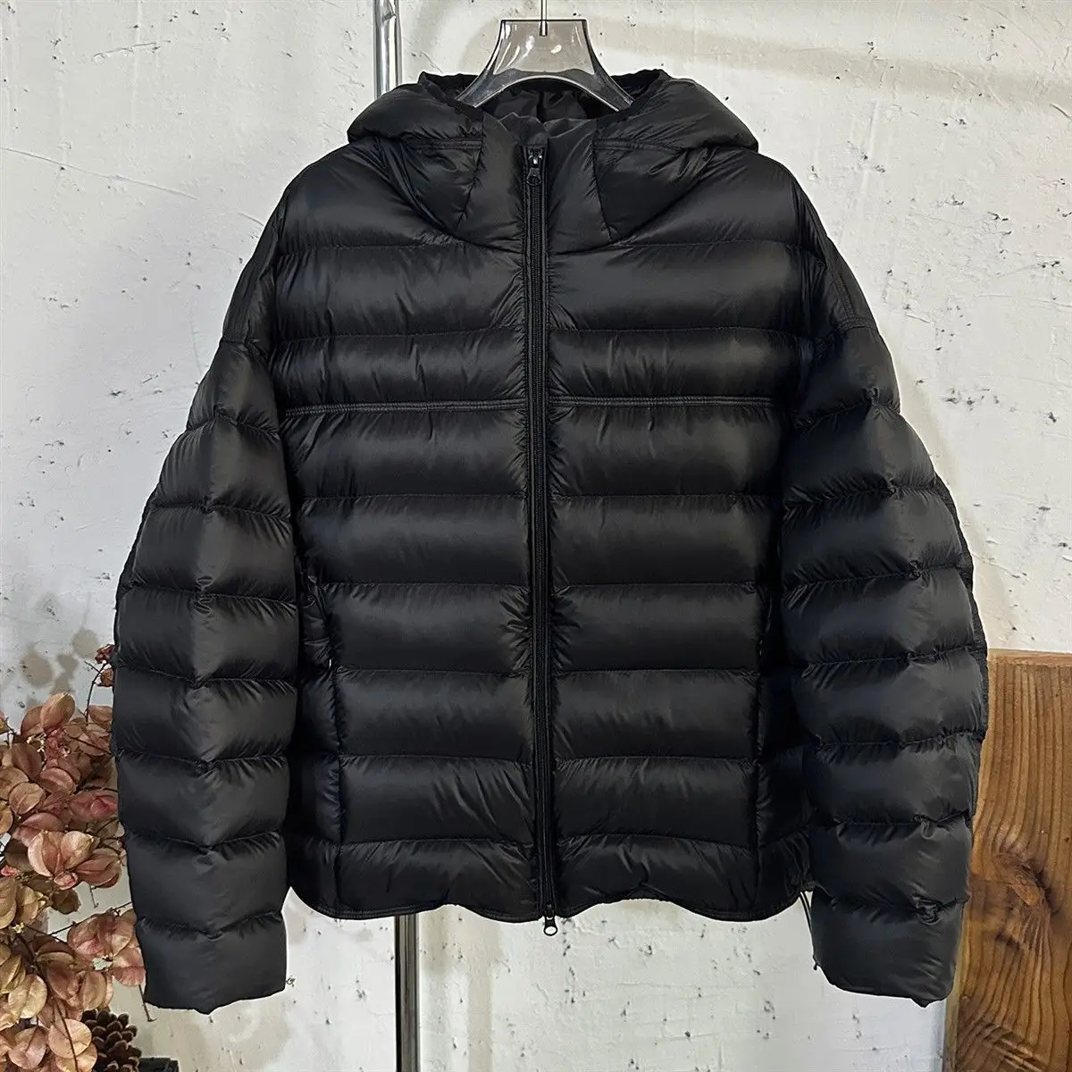 

Желтый Du down Jaet Winter New Sle Легкое теплое пальто для похудения Универсальное пальто с капюшоном Outdoor Ci Casual Faion