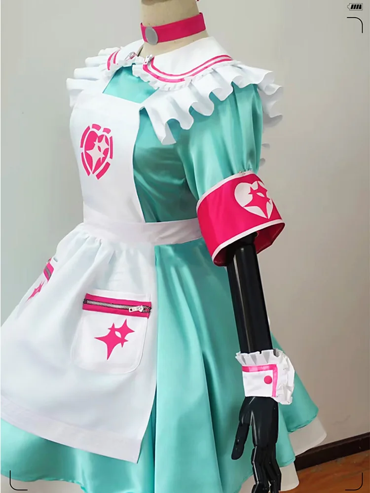 The Anime アイドルマスター cos Yumemi Riamu cosplay costume idol nurses female suit