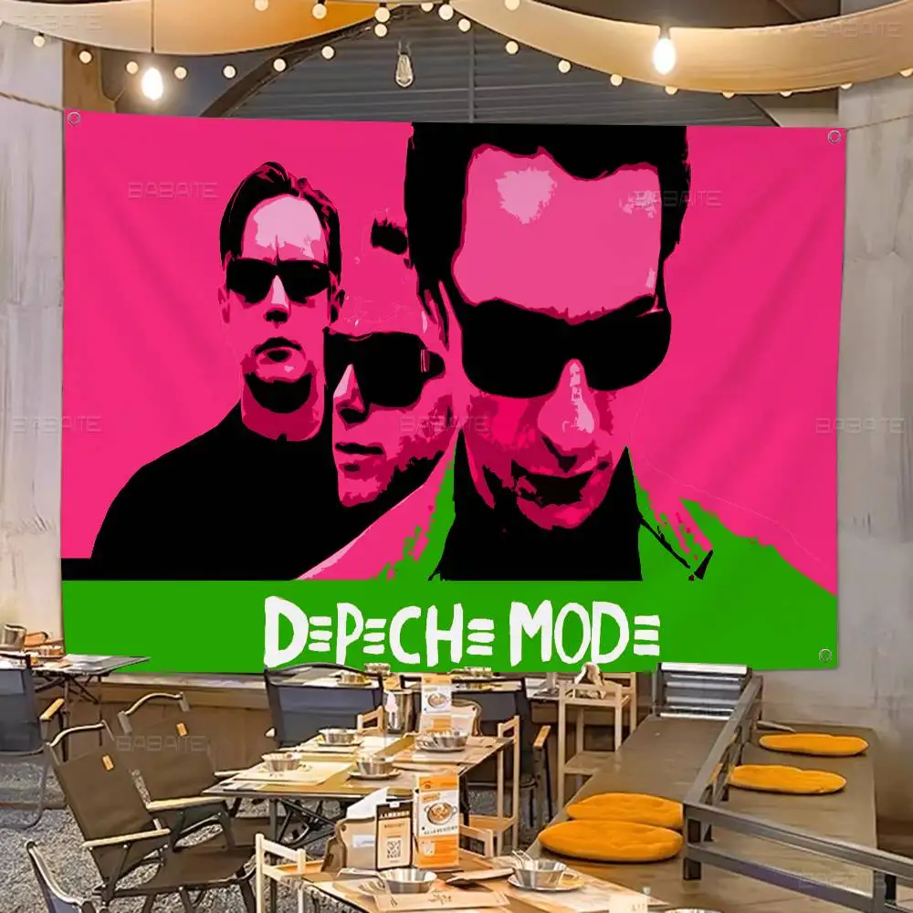 Depeche Mode Singer Printed Large Flag Art Science Fiction Room Home Decor Decor Banner