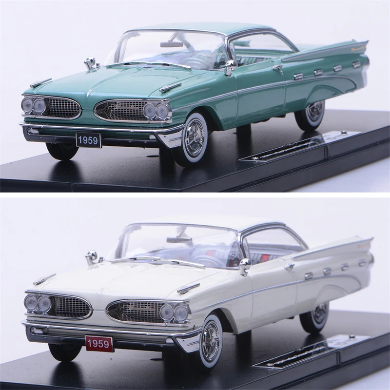 GFCC 1/43 1959 Bonneville Hardtop Vintage Cars High Performance Car Diecast Toy Station Vehicle Collection Model Cars