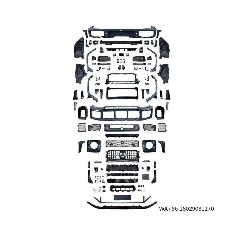 

Facelift Bra Style PP Body Kit Hood Roof Light Spoiler for g Class G63 W465