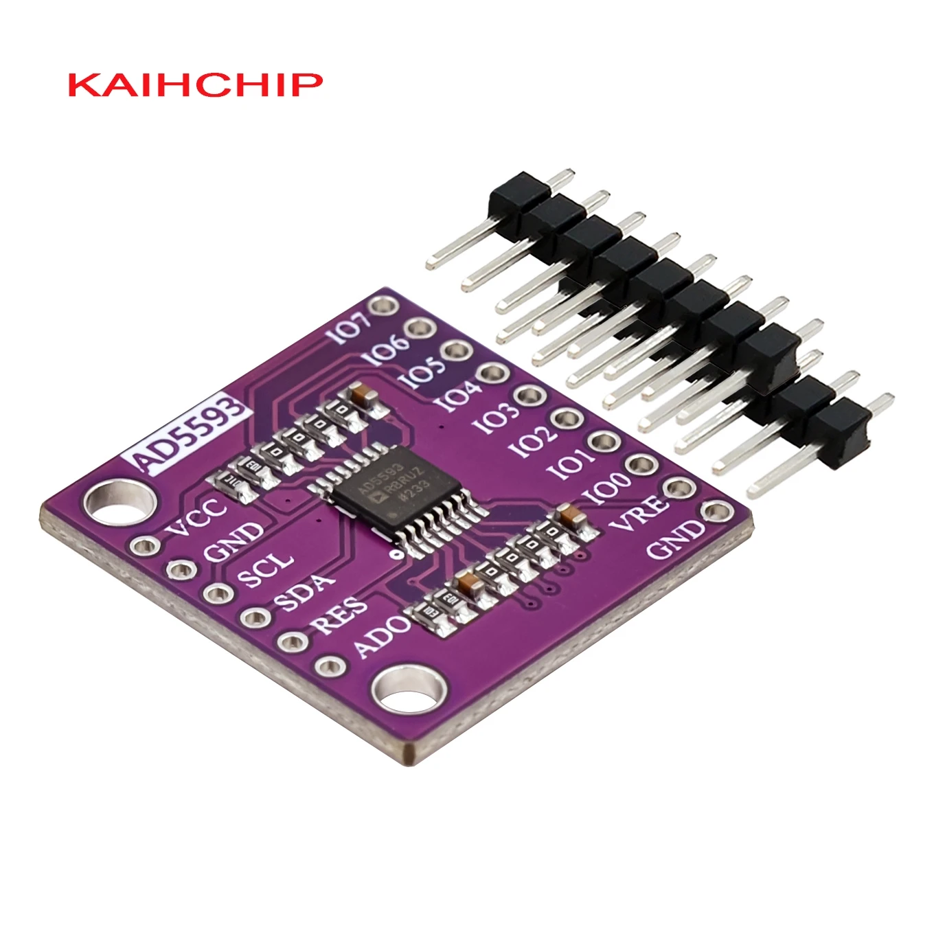 8-Channel AD5593 Converter Module ADC/DAC Configurable 12-Bit Analog-to-Digital Converter