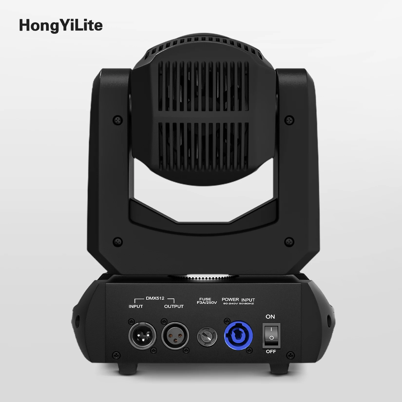 HongYiLite Mini 100W Moving Head Light 15 Gobo Wheel with Shake 8 Prism Auto/Sound Control For Nightclub Wedding Concert Church