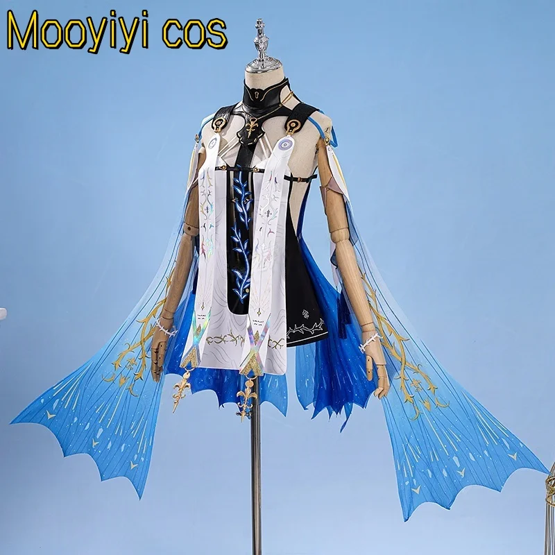 حديثا لعبة Wuthering موجات Fleurdelys/Cartethyia تأثيري حلي هالوين عيد الميلاد لعب الأدوار حفلة Mooyiyi كوس XS-XXL