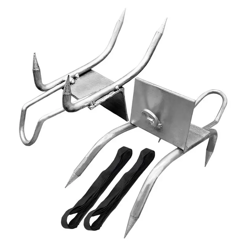 

Tree Climbing Claws Portable Cat Claw Gear Anti-Slip Multipurpose Equipment Pole Shoes Gear Safety Rack Pedal For Working