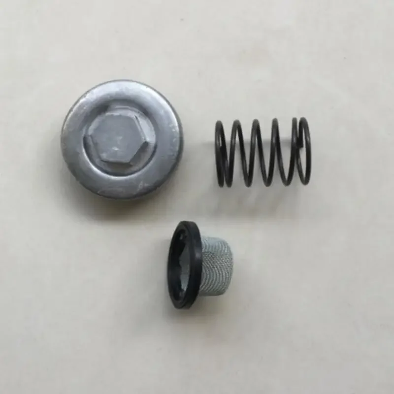 Motorcycle Oil Drain Screw Cap Spring Filter Screen Fit for 250 260 300 400 ATV LH250 LH260 LH300 LH400 ATV300 ATV400