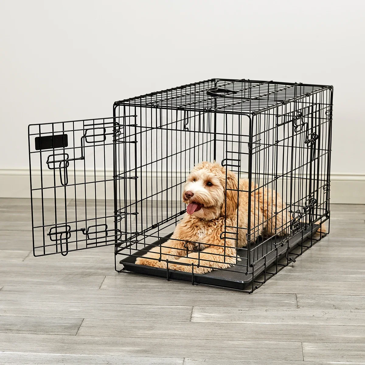 Pet Crates Extra XXL Large 90 Cm Big Strong Metal Iron Large Size Stainless Steel Foldable Heavy Duty Dog Cage And Kennels