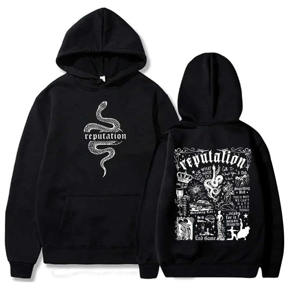 Latest Trend Code Taylor Reputation Fashion Hoodie Reputation Music Fans Love Hoodies Street Punk Style