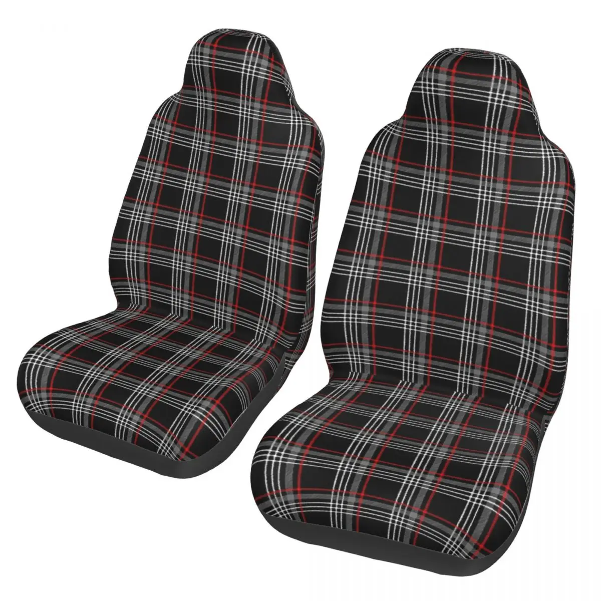 Tartan 2 Coprisedili anteriori per auto Accessori protettivi universali per auto SUV