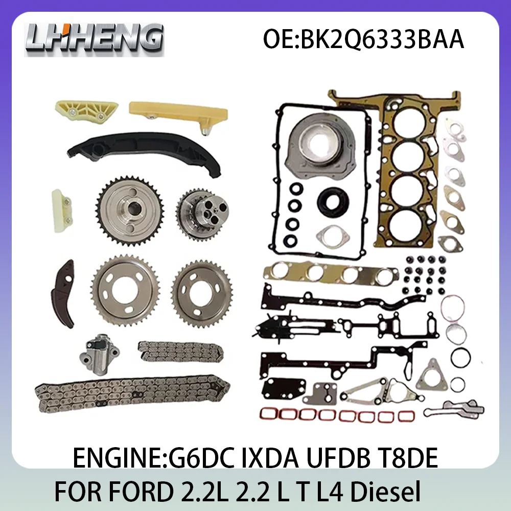 

Комплекты систем ГРМ и комплектов для капитального ремонта двигателя для FORD C-MAX FOCUS GALAXY GRAND KUGA PANGER S-MAX 2,2 л 2,2 л T L4 Diesel 01-20 UFDB