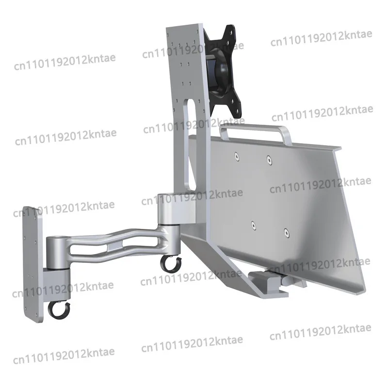 Monitor bracket, computer hanger, keyboard holder, integrated folding wall hanger, industrial equipment WS25