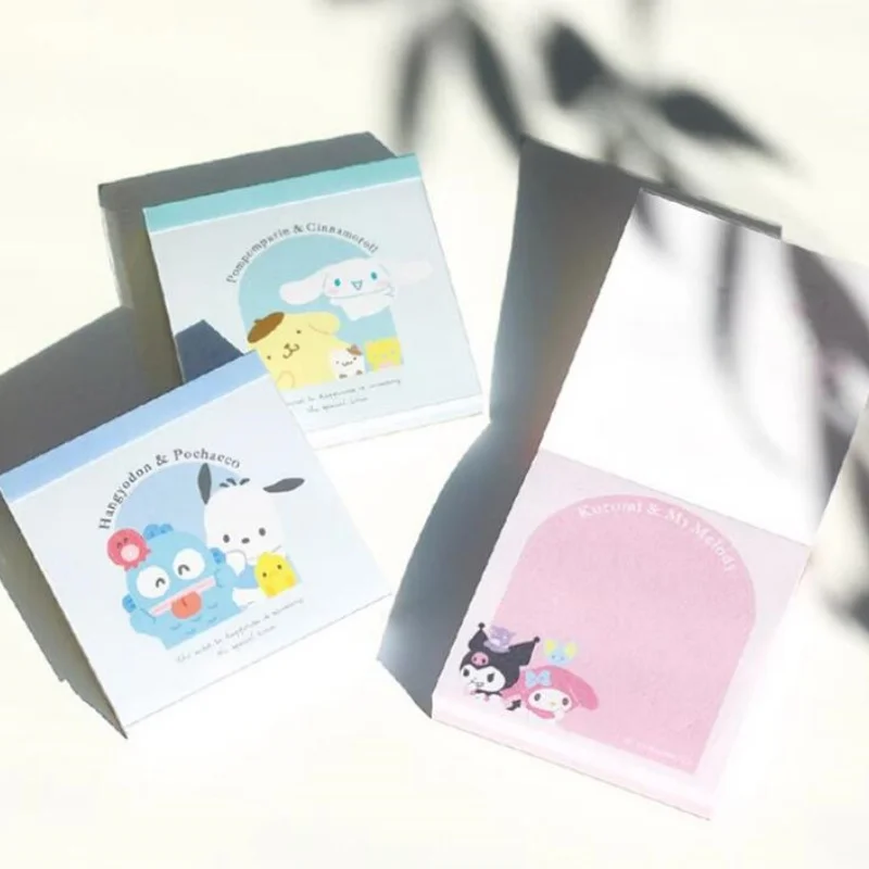 24 قطعة/الوحدة سانريو كورومي سينامورول ميلودي كيتي مذكرة الوسادة الإبداعية N مرات القرطاسية التسمية المفكرة المرجعية آخر اللوازم المدرسية
