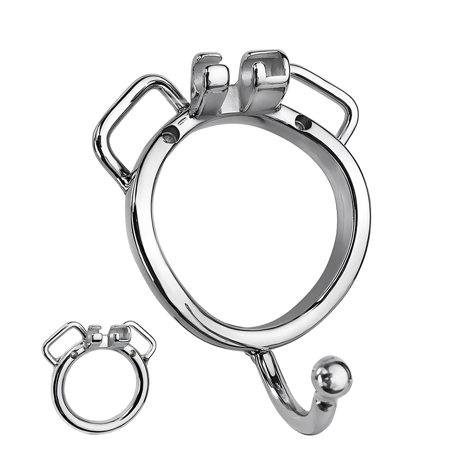FRKO Male Stainless Steel Penis Arc Ring Sex Toys For Men Cock Rings Chastity Belt BDSM Erotic Products 40mm 45mm 50mm 55mm 18+