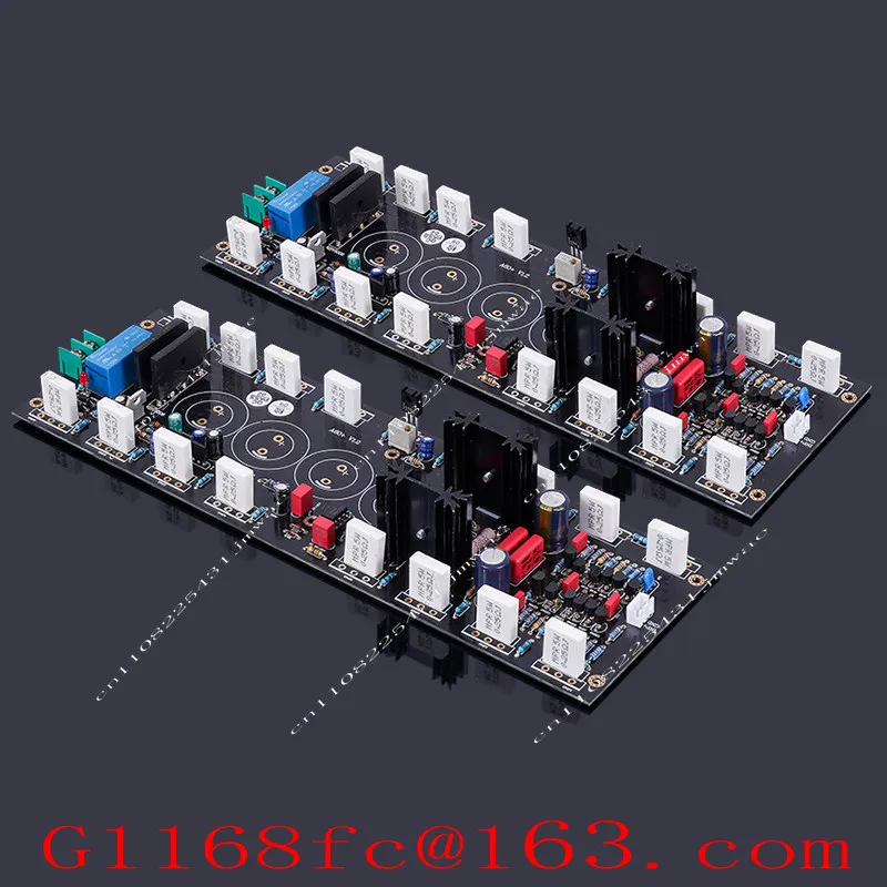 A60 + Reference Golden Throat A60 Current Feedback 8 Parallel Amplifier Board Kit, Dual Channel HIFI Amplifier Board