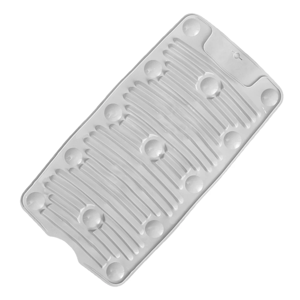 

Silicone Washboard Grey Hand Clothes Travel Scrub Boards Cleaning Supply Foldable TPR Portable Suction Cups Multifunctional