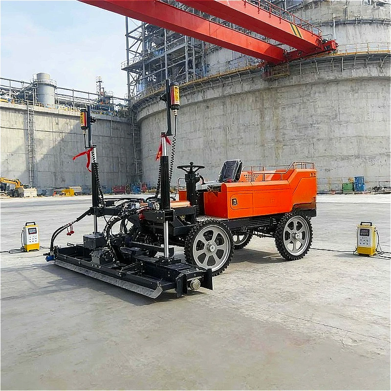 Advanced Ride on Laser Controlled Screed Finisher for Architectural Concrete Floor Creation Customized Gear High Quality Sale