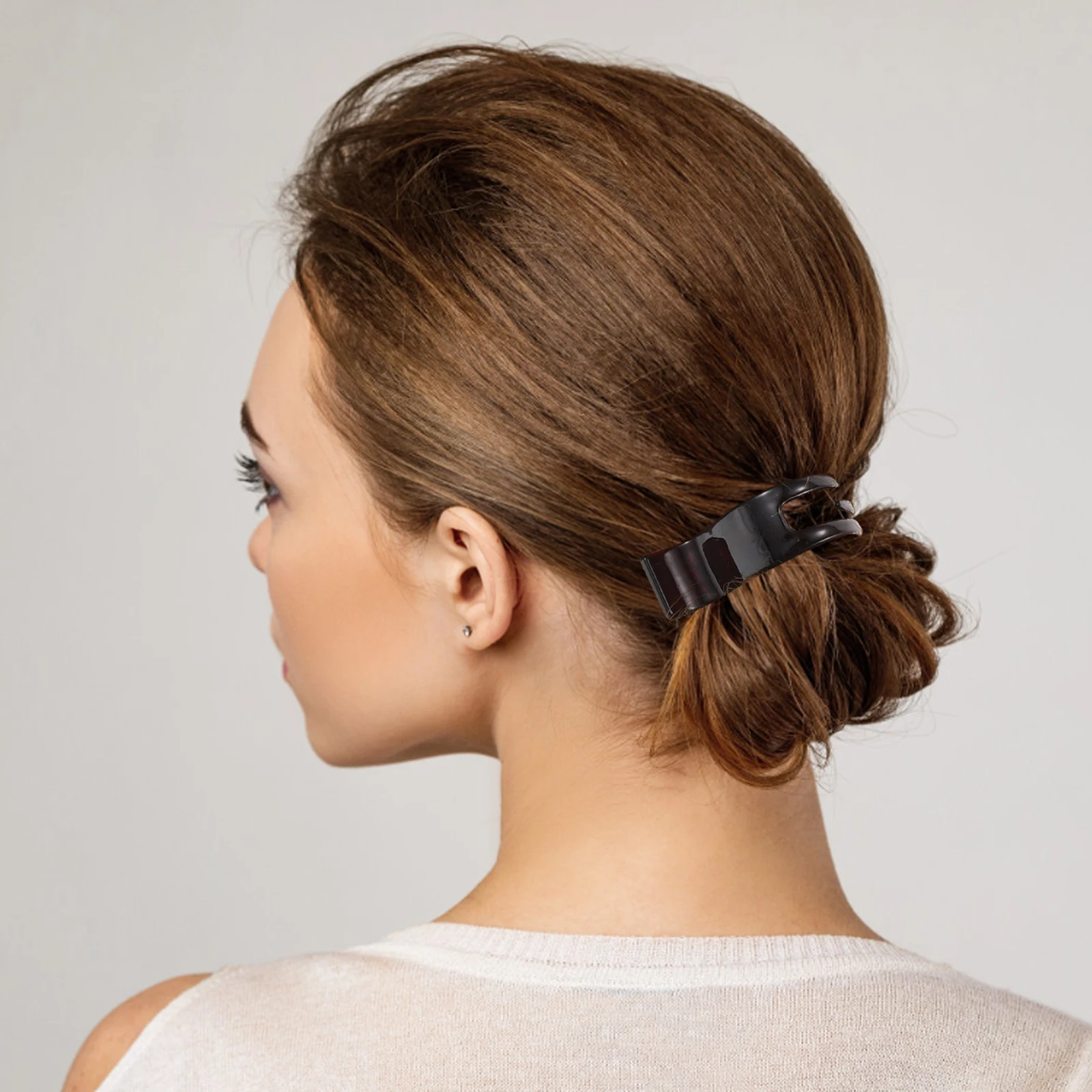 

3pcs High Ponytail Claw Clips Stylish Hair Barrettes Non-Slip Jaw Clips For Thick Long Hair Buns Updos Fast Hairstyling Tools