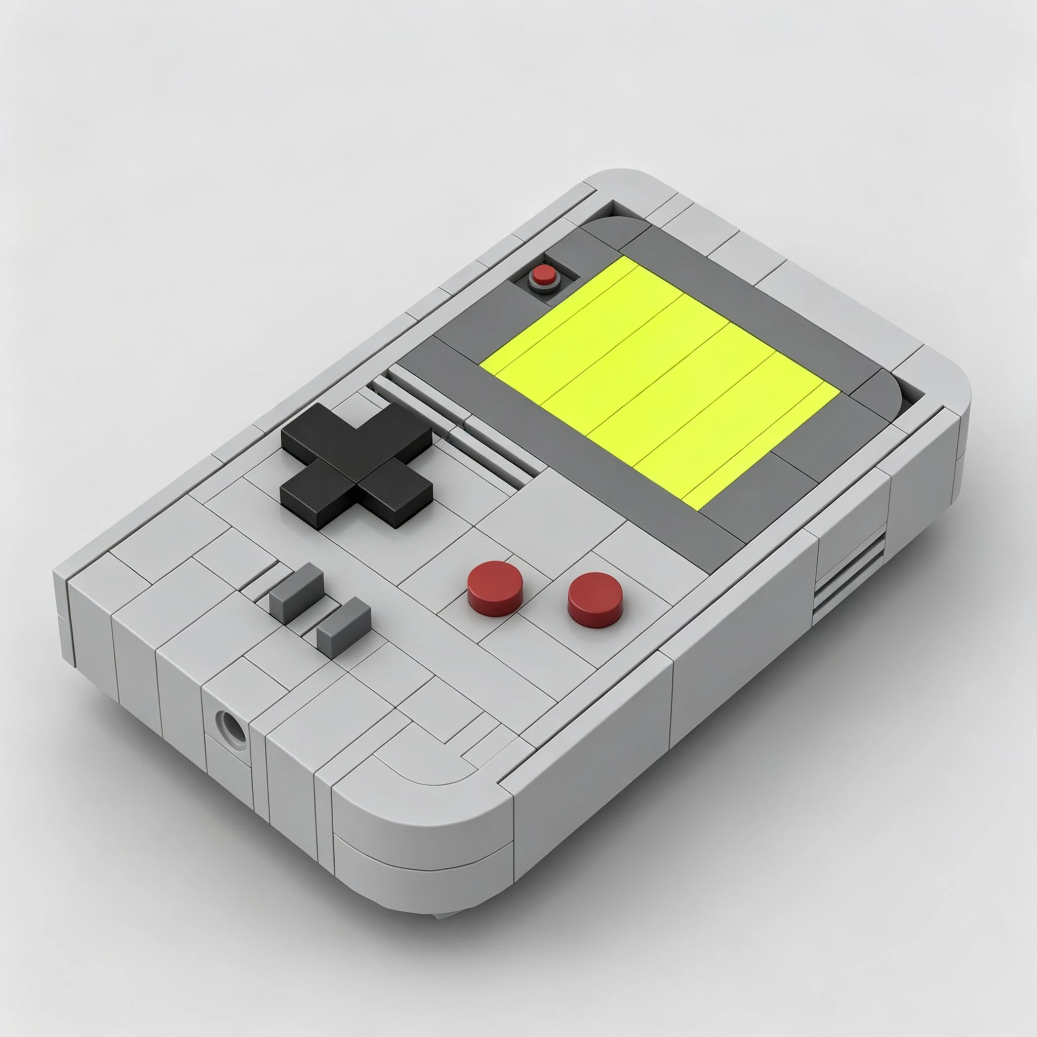 290PCS Children Building Blocks Retro Handheld Game Console Model DIY Assembly Bricks Kids Educational Toy Gift