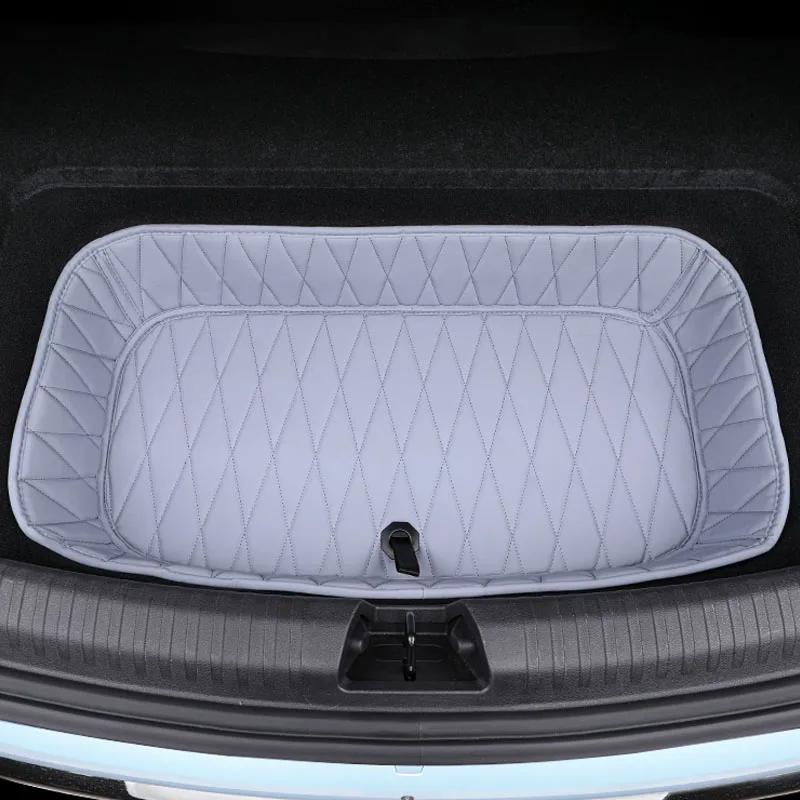 

For BYD Seal 2023 Leather Waterproof Pads Car Front & Rear Trunk Mat Storage Box Pad Cargo Liner Trunk Tray Car Supplies