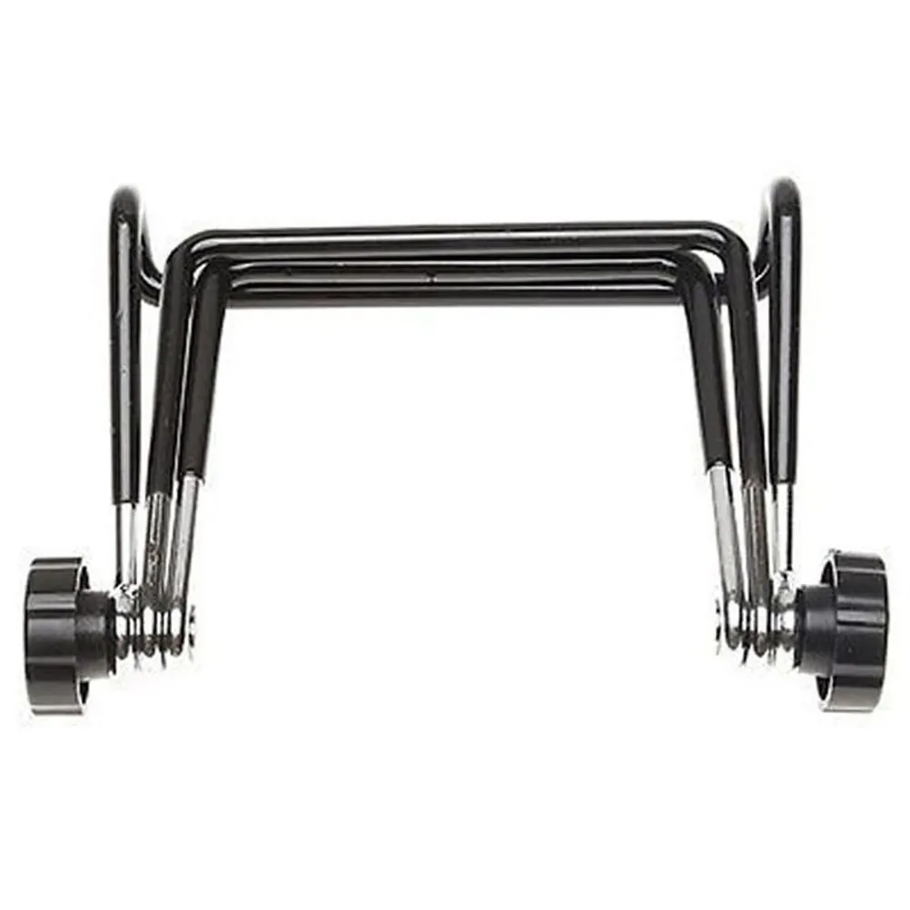 

Universal Portable Metal Tablet Stand Holder Black Lightweight Foldable Aluminum Alloy Desktop Holder for All Tablets Landscape